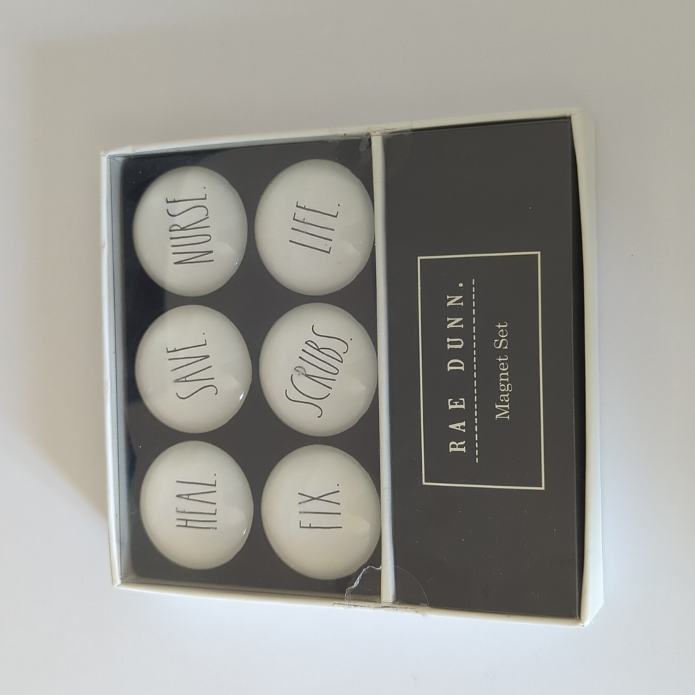 Rae Dunn Magnet Set Nurse